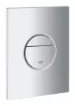 Placa de actionare WC Grohe 38765P00, Nova Cosmopolitan, dubla spalare, reversibila, 156 x 197 mm, mat, crom