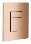 Clapeta WC Grohe 38732DA0, Skate Cosmopolitan, dubla, reversibila, 156 x 197 mm, plastic, lucios, cupru