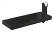 Raft sistem dus Grohe 101677KF00, SPA Aqua Pure, 231 x 91 mm, metal/acril, mat, negru