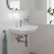 Rezerva hartie igienica Grohe 41186DC0, Start, pe perete, 1 rola, metal, mat, otel satinat