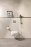 Set WC Grohe 112949SH00, Bau Ceramic, suspendat, Rimless, capac SoftClose, alb