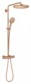 Sistem de dus Grohe 26836DA0, SmartActive, aparent, termostat, 310 mm, 1 functie, lucios, cupru