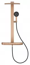 Sistem de dus Grohe 100962DL00 SPA Aqua Pure, termostat, palarie dus 400 mm, 3 functii para dus, cupru mat