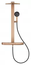 Sistem de dus Grohe 101680DL00 SPA Aqua Pure, termostat, palarie dus 360 mm, 3 functii para dus, cupru mat