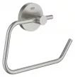 Suport hartie igienica Grohe 41200DC0, Start, pe perete, metal, mat, otel satinat