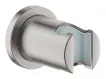 Suport para dus Grohe 27074DC0, Rainshower, aparent, universal, mat, otel satinat