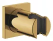 Suport para dus Grohe 27075GL0, Rainshower, pe perete, universal, lucios, auriu