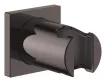 Suport para dus Grohe 27075A00, Rainshower, pe perete, universal, lucios, grafit
