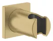 Suport para dus Grohe 27075GN0, Rainshower, pe perete, universal, mat, auriu
