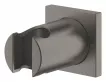 Suport para dus Grohe 27075AL0, Rainshower, pe perete, universal, mat, grafit