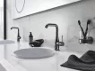 Suport Grohe 40369A01, Essentials, pahar sau savoniera, fixare ascunsa, lucios, grafit