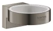 Suport Grohe 41027AL0, Selection, montare pe perete, fixare ascunsa, mat, grafit