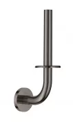 Suport hartie igienica Grohe 40385A01, Essentials, montare pe perete, 1 rola, fixare ascunse, lucios, grafit