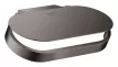 Suport hartie igienica Grohe 41069A00, Selection, 1 rola, montare pe perete, lucios, grafit