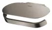 Suport hartie igienica Grohe 41069AL0, Selection, 1 rola, montare pe perete, fixare ascunsa, mat, grafit