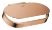 Suport hartie igienica Grohe 41069DA0, Selection, 1 rola, montare pe perete, fixare ascunsa, lucios, cupru