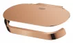 Suport hartie igienica Grohe 41069DA0, Selection, 1 rola, montare pe perete, fixare ascunsa, lucios, cupru