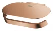 Suport hartie igienica Grohe 41069DL0, Selection, 1 rola, montare pe perete, fixare ascunsa, mat, cupru