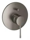 Unitate comanda dus Grohe 19285AL1, Essence, diverter, 2 iesiri, necesita valva, mat, grafit
