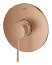Unitate comanda Grohe 24168DL1, Essence, 1 functie, necesita valva, mat, cupru