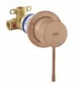 Unitate comanda Grohe 29197DL0, Essence, 2 functii, include valva, mat, cupru