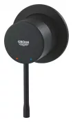 Unitate comanda Grohe 29197KF0, Essence, 2 functii, include valva, mat, negru