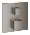 Unitate comanda Grohe 24153AL0, Grohtherm Cube, aparenta, termostat, diverter, 2 iesiri, necesita set fixare, mat