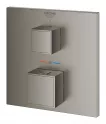 Unitate comanda Grohe 24153AL0, Grohtherm Cube, aparenta, termostat, diverter, 2 iesiri, necesita set fixare, mat