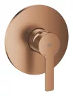 Unitate comanda Grohe 24063DL1, Lineare, 1 functie, necesita valva, mat, cupru