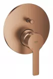 Unitate comanda Grohe 24064DL1, Lineare, 2 functii, diverter, necesita valva, mat, cupru