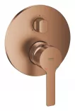 Unitate comanda Grohe 24095DL1, Lineare, 3 functii, diverter, necesita valva, mat, cupru