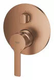 Unitate comanda Grohe 24095DL1, Lineare, 3 functii, diverter, necesita valva, mat, cupru
