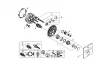 Unitate comanda Grohe 29126DL0, SmartControl Cube, aparenta, termostat, 3 iesiri, necesita valva, mat, cupru