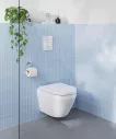 WC Grohe 102509SH00, Euro Ceramic, suspendat, Rimless, capac SoftClose, alb
