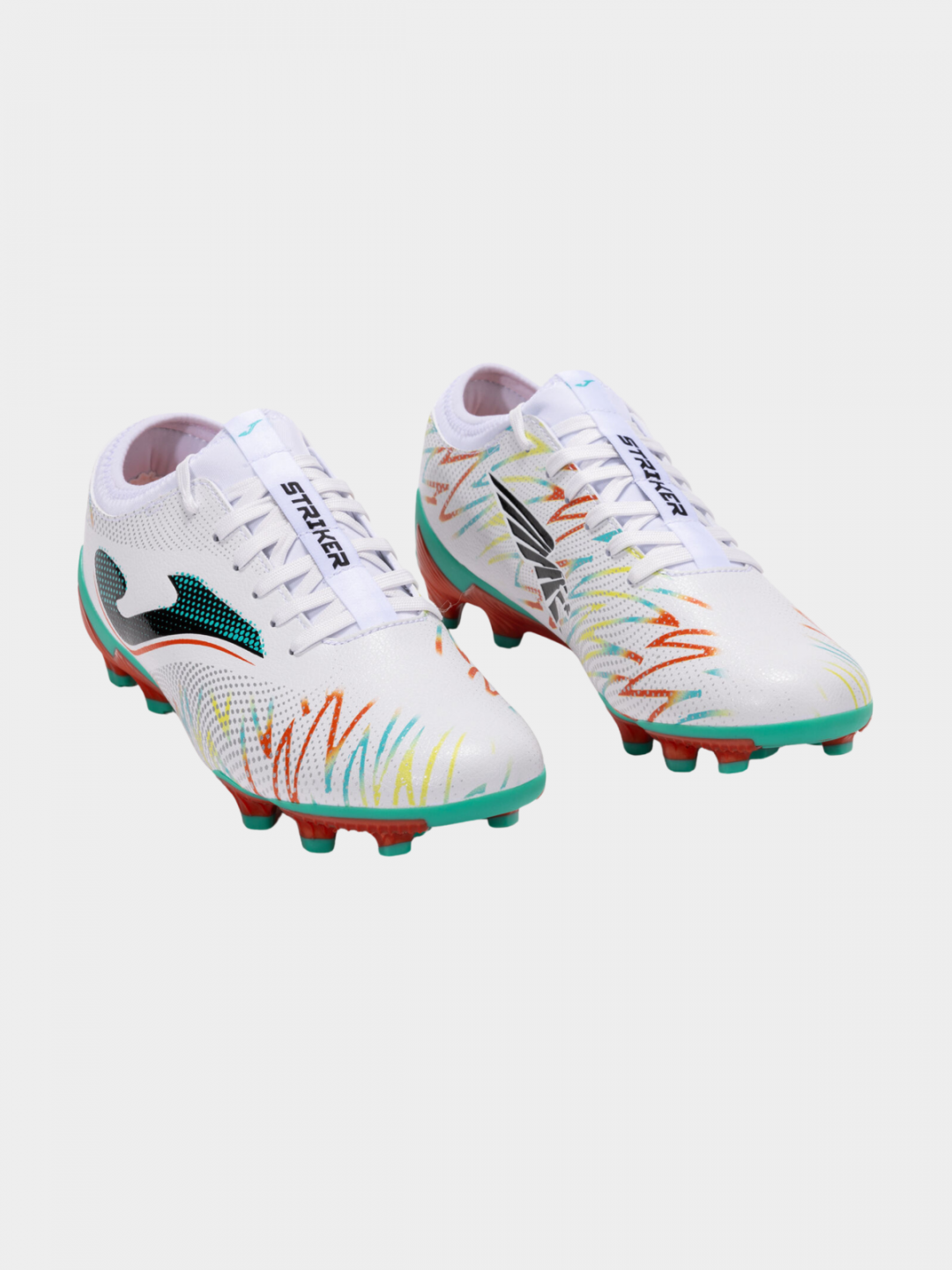 Ghete Fotbal STRIKER Multicolor Alb
