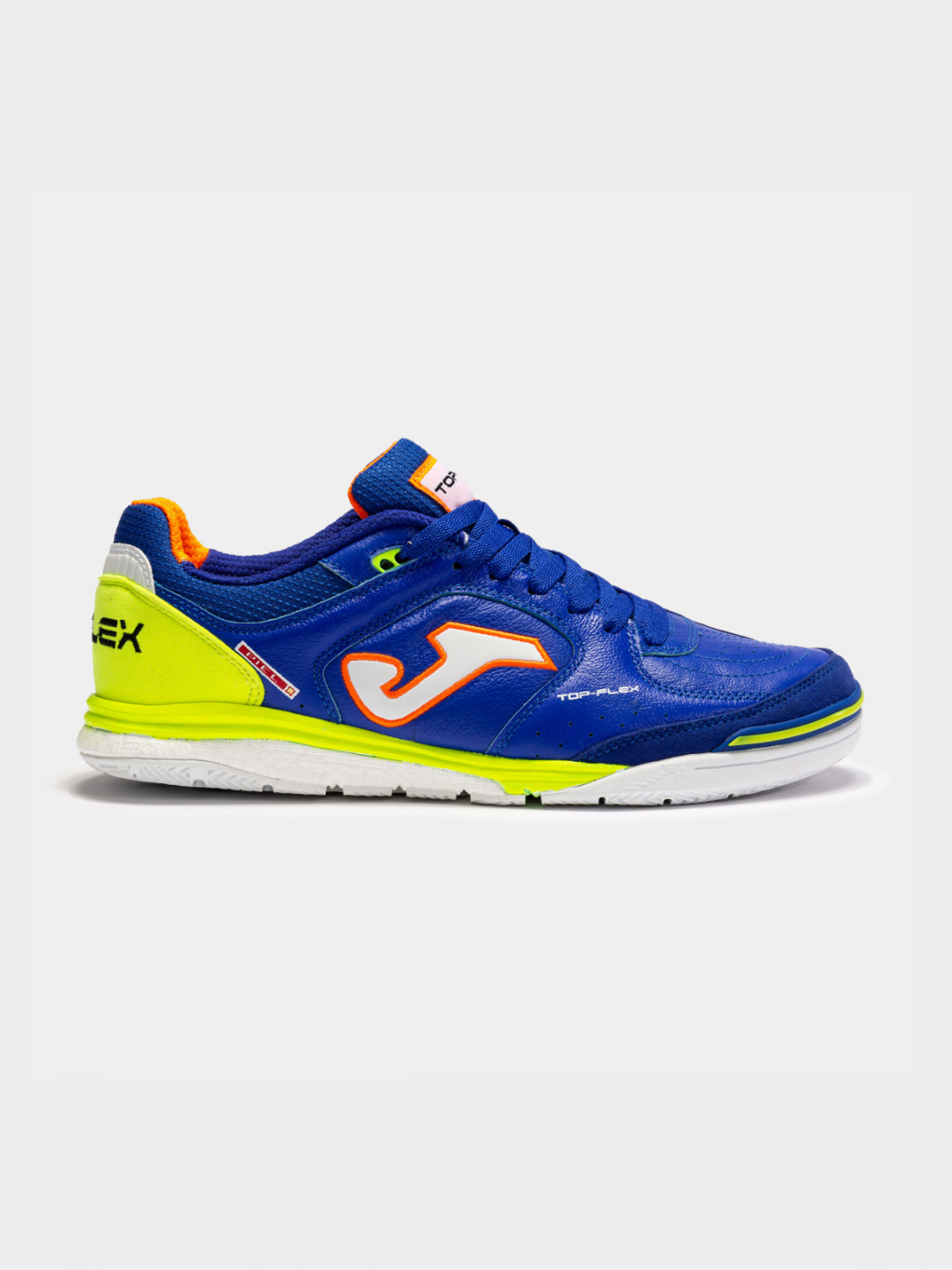 Ghete Futsal TopFlex Rebound Albastru-Neon