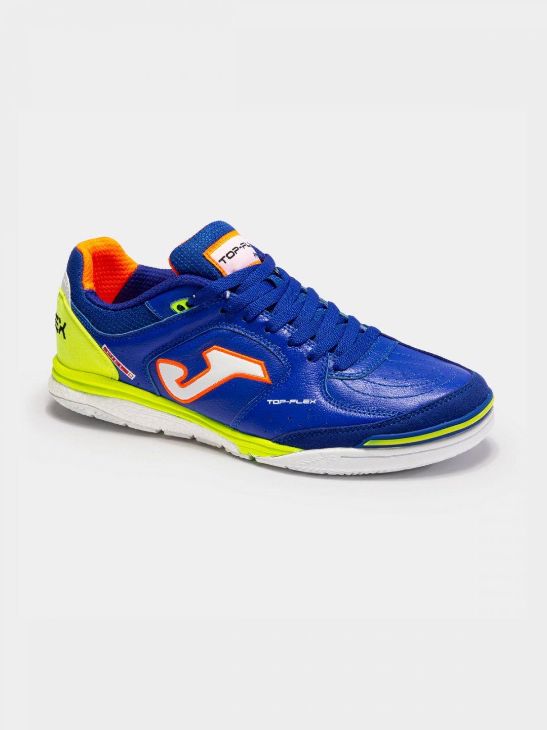 Ghete Futsal TopFlex Rebound Albastru-Neon