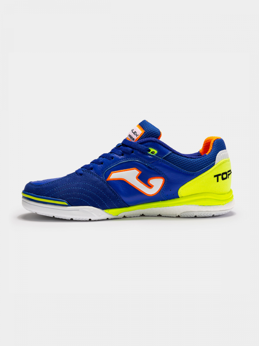 Ghete Futsal TopFlex Rebound Albastru-Neon