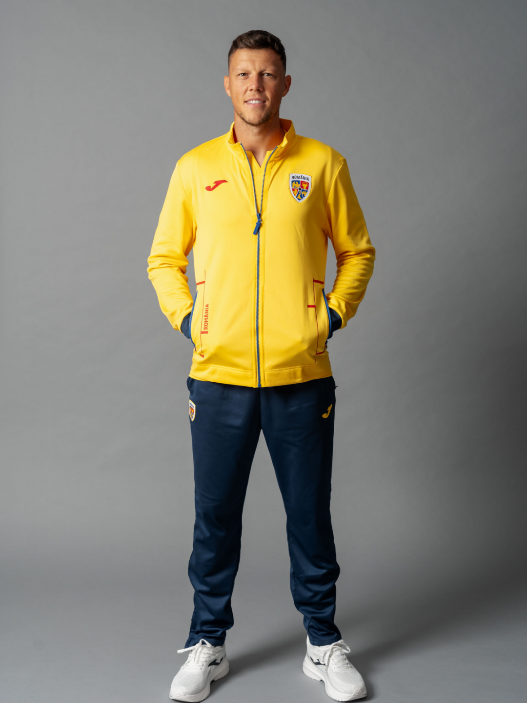 Trening oficial de prezentare galben / navy