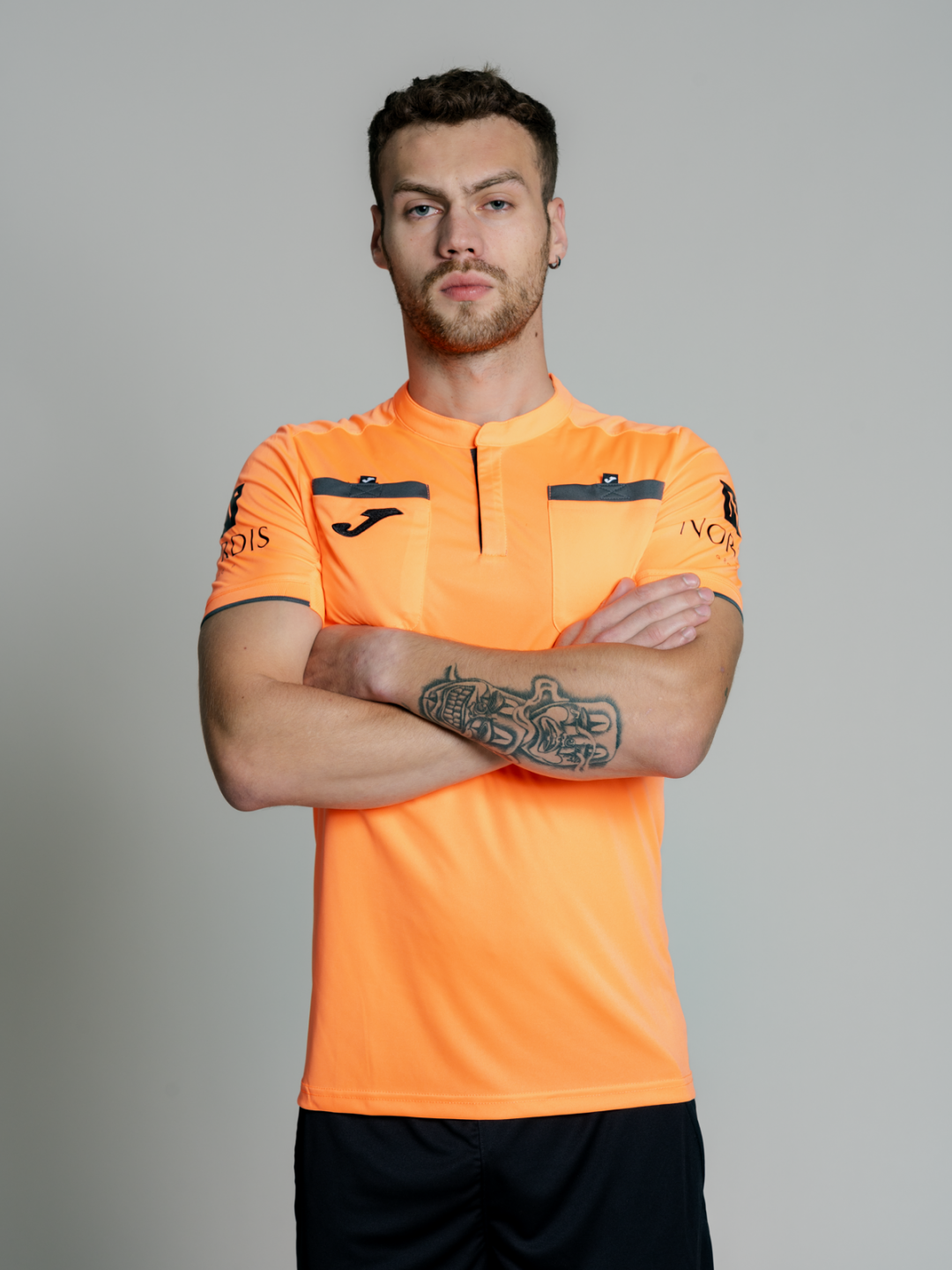 Tricou de arbitru portocaliu