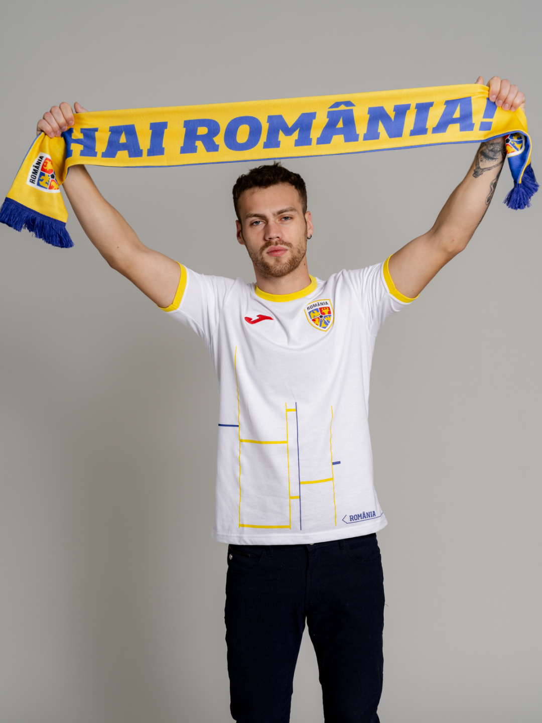 Tricou oficial de antrenament alb