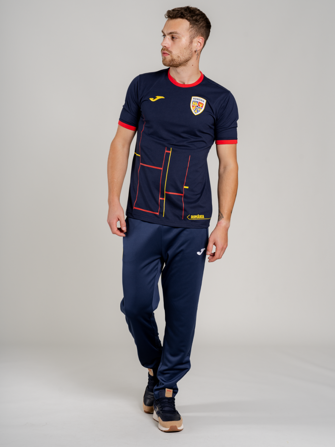 Tricou oficial de antrenament navy