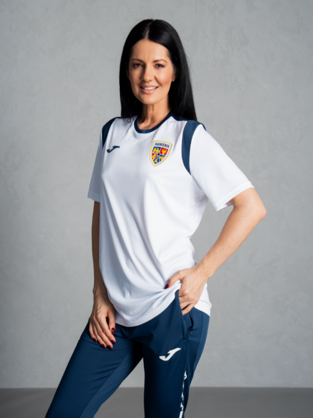 Tricou oficial de antrenament Alb/Navy