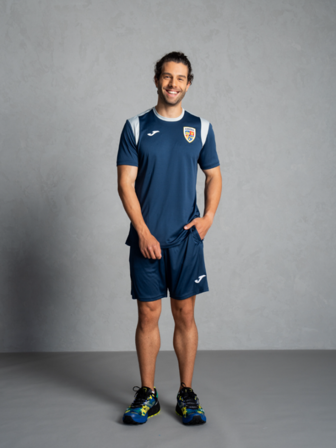 Tricou oficial de antrenament navy