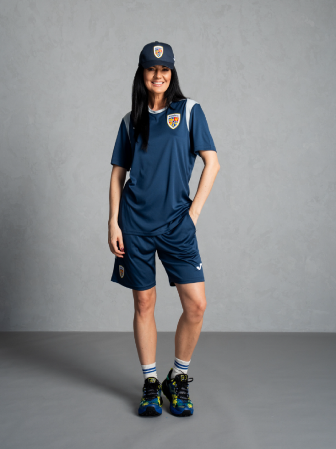 Tricou oficial de antrenament navy