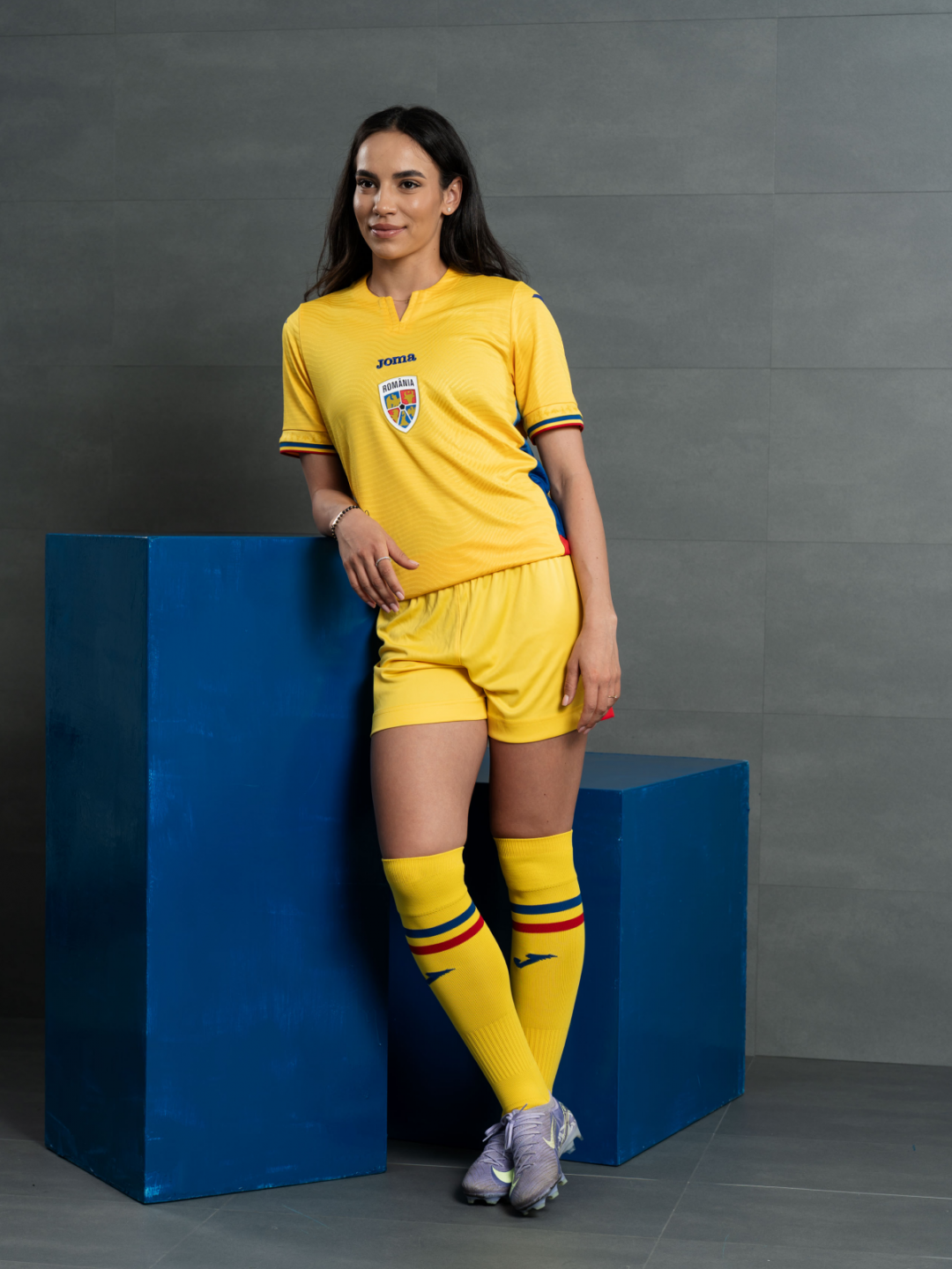 Tricou Oficial de Joc Galben Feminin