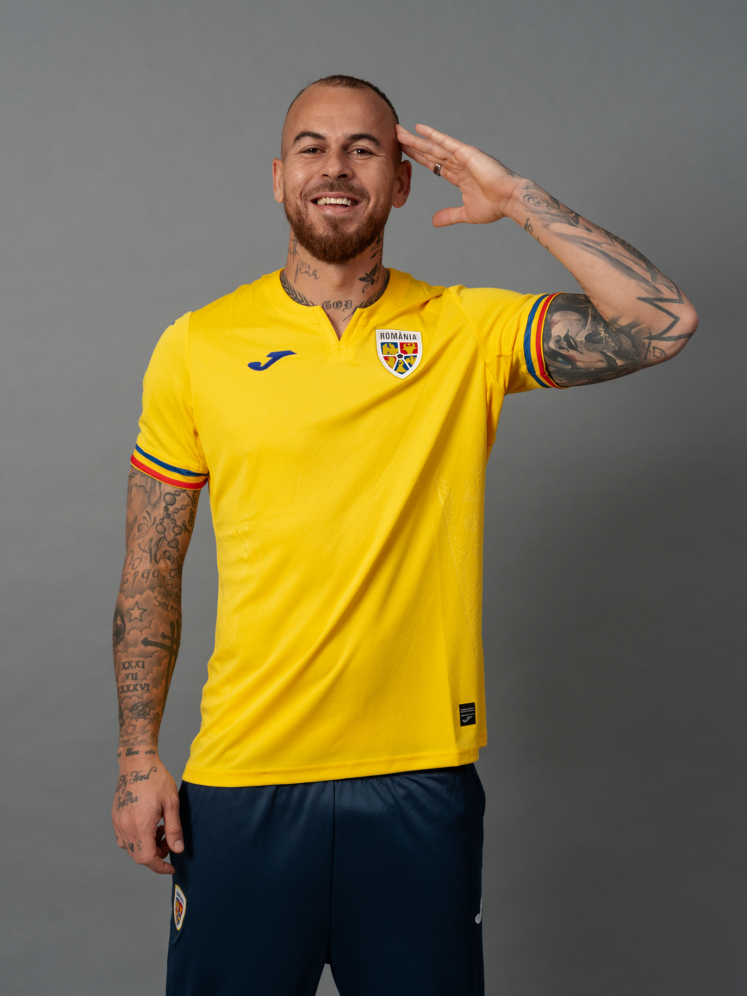 Tricou oficial de joc galben