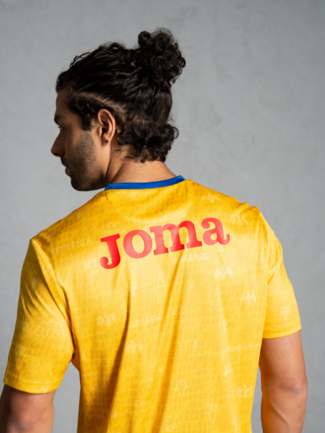 Tricou oficial de încălzire galben