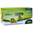 Vitamina D3 3000 NE JutaVit Vitamina D3 și ulei de măsline 1x pe       100 de capsule moi Supliment alimentar  