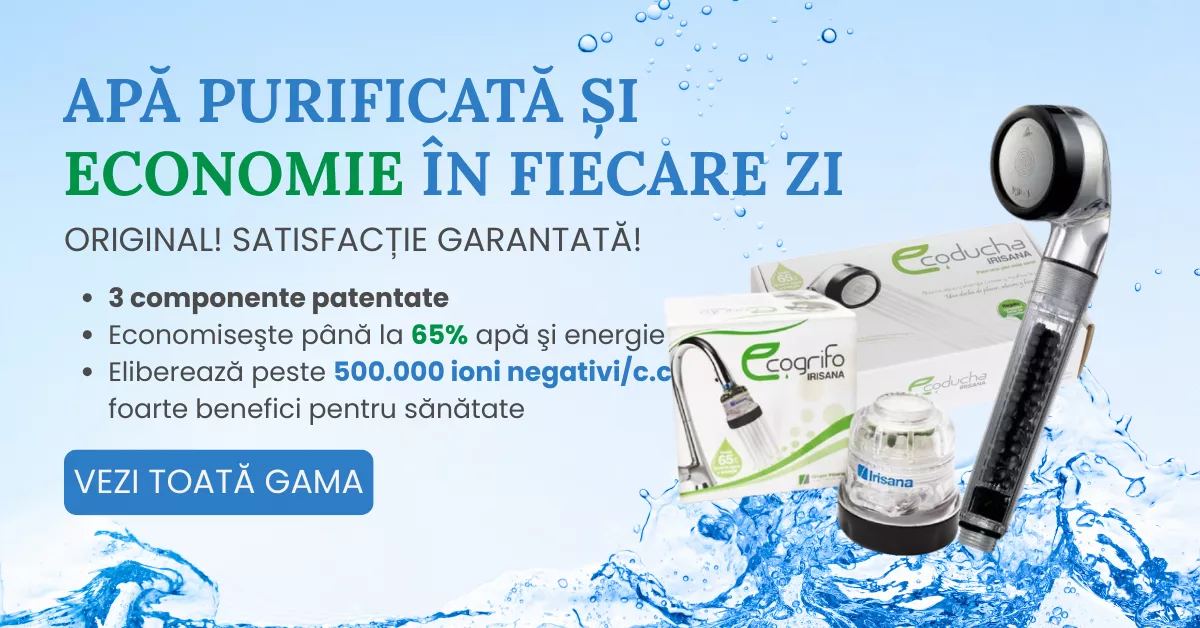 Apă purificată și economie în fiecare zi